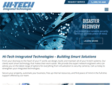 Tablet Screenshot of hitechint.com